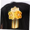 Ipetboom Japanese Style Kimono Flower Hair Clip with Tassels Elegant Hair Accessories for Traditional Clothing for Weddings Festivals and Photography view 3