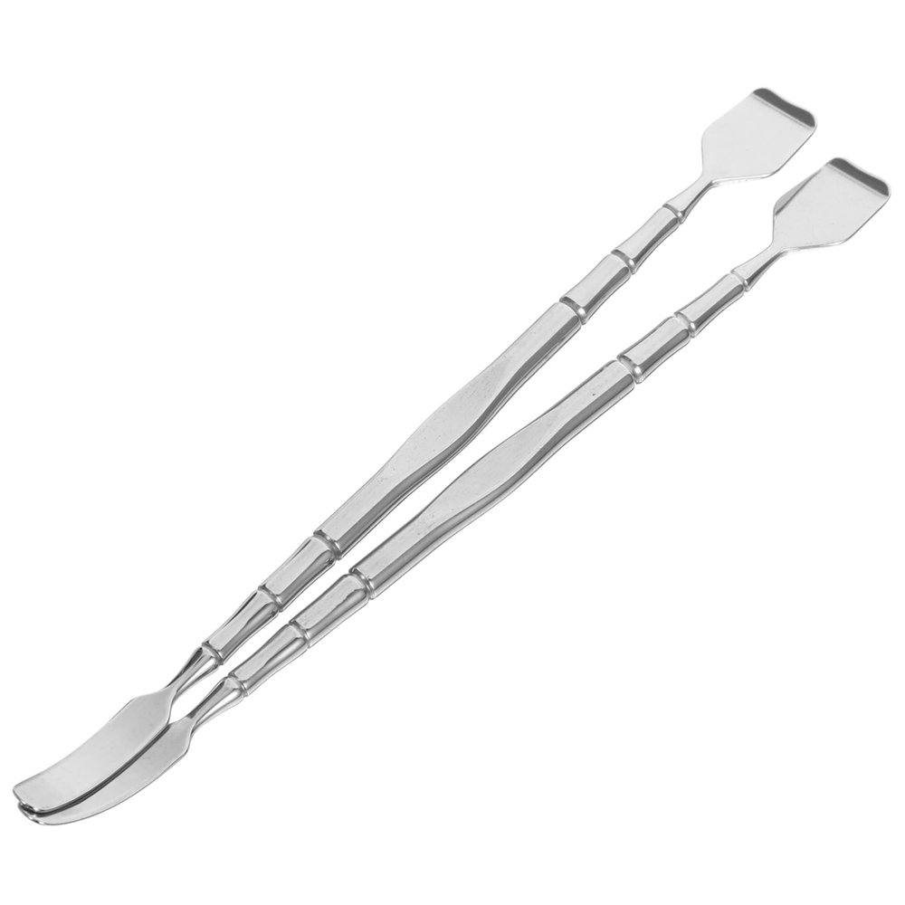 LIFKOME 2Pcs Stainless Steel Blackhead Extractor Facial Scraper Tool for Women Easy to Use Skin Care for Blackhead Removal and Facial Cleansing