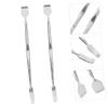 LIFKOME 2Pcs Stainless Steel Blackhead Extractor Facial Scraper Tool for Women Easy to Use Skin Care for Blackhead Removal and Facial Cleansing view 3