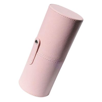 Vaguelly Makeup Brush Organizer Bucket Lid Travel Makeup Brush Case for Home and Travel Compact and Stylish Design