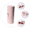 Vaguelly Makeup Brush Organizer Bucket Lid Travel Makeup Brush Case for Home and Travel Compact and Stylish Design view 4