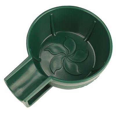 Beaupretty Deep Shaving Bowl for Men Lightweight Plastic Lather Container Comfortable Grip Thick Edges for Wet Shaving Unbreakable Design Green