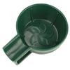 Beaupretty Deep Shaving Bowl for Men Lightweight Plastic Lather Container Comfortable Grip Thick Edges for Wet Shaving Unbreakable Design Green view 1