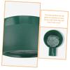 Beaupretty Deep Shaving Bowl for Men Lightweight Plastic Lather Container Comfortable Grip Thick Edges for Wet Shaving Unbreakable Design Green view 3
