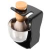 BESTYASH 1set Shaving Bowl Kit Stand Complete Shaving Brush and Bowl for Men Beard Care Tools for Home and Professional Use view 1