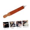 Beaupretty Leather and Canvas Double Layer Razor Strop Professional Straight Razor Sharpening Strap for Barbers Home Use Woodworking Tools view 4
