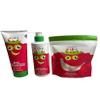 Bolero Kids Bath Set, Raspberry Banana Smoothie, 3-Piece with Body Wash, Hand Soap, Bath Fizzers view 1
