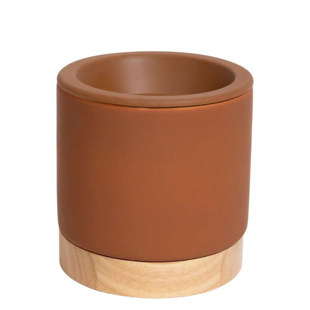 Happy Wax Clay Mod Max XL Warmer - Our Largest Warmer Ever! - Perfect for Great Rooms & Open Concept Spaces - for use with Scented Wax Melts