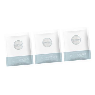 ABOOFAN 3pcs Disposable Bath Towels Thickened Professional Beauty Towels for Home Salon and Hotel Use Lightweight and Convenient Individually Wrapped for Cleanliness