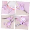 DEARMAMY Facial Hair Removal Tool Small Eyebrow Scissors for Women Stainless Steel Brow Trimmer for Men view 3