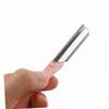 HAKIDZEL 1set Portable Stainless Steel Eyebrow Razor Kit for Women Lightweight Eyebrow Trimmer and Remover Makeup Tool Pink for Travel and Easy Control 3pcs view 2