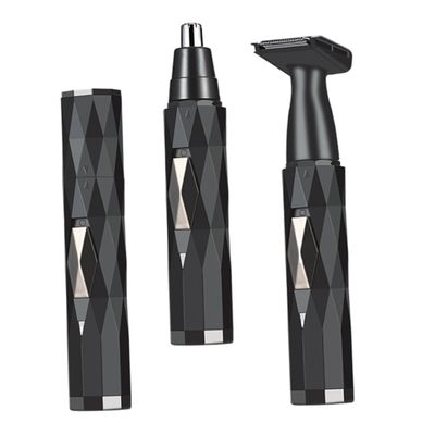 FRCOLOR USB Charge Men's Nose Hair Trimmer Clipper Multi-Functional Eyebrow Shaver Hair Trimmer for Men Safe Rotation Head Compact for Travel