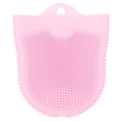 DEARMAMY Silicone Facial Brush Exfoliator for Women Deep Cleansing Handheld Face Scrubber Soft Silicone Bristles for Gentle Exfoliation and Massaging for Daily Skin Care