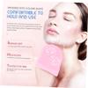 DEARMAMY Silicone Facial Brush Exfoliator for Women Deep Cleansing Handheld Face Scrubber Soft Silicone Bristles for Gentle Exfoliation and Massaging for Daily Skin Care view 4