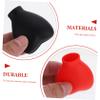 Beavorty 6Pcs Silicone Makeup Brush Protector Covers Dustproof Brush Sleeves for Foundation for Makeup Artists and Cosmetic Enthusiasts Suitable for Travel and Storage view 4