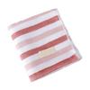 NOLITOY 1Pc Soft Absorbent Pure Cotton Facial Towel Dual Gauze Design Quick Drying Bathroom Towel Lightweight Washable Striped for Daily Use view 1