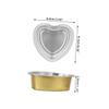 Ipetboom 10pcs Wax Melters Wax Bowl Aluminum Foil Holders Scented Warmer Hair Removal Container Reusable for Beauty Care view 2