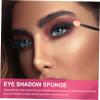 DEARMAMY Double-Ended Eyeshadow Brush 100pcs Disposable Latex Sponge Applicators for Makeup Artists and Enthusiasts Versatile Eyeshadow Makeup Tool for Application view 3