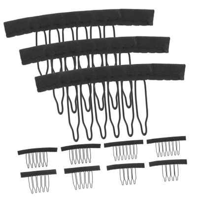 PartyKindom 50Pcs Wig Accessories Interlocking Tool for Locs Wig Caps Combs Clips for Hair Styling for Wig Lovers and Hair Salons