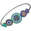 OUNONA Jeweled Headband for Women Elastic Circle Headband Hair Accessory for Hair Fashion Jewelry view 1