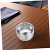 Outanaya 2pcs Shaving Foam for Men Shaving Bowl Shave Cream Cup Double Layer Shave Foaming Dish Stainless Steel Mug view 4