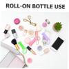 Ipetboom 6pcs Essential Oil Roller Bottle Cover Silicone Sleeve Roller Ball Bottle Case Leakproof view 3