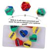 Uonlytech 60pcs Heart Shaped Makeup Pencil Sharpeners for Eyebrow Pencils Compact and Lightweight Easy to Carry for Travel and Everyday Use view 4