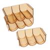 Alipis Cosmetic Organizer Countertop Lipstick Holder Desktop Lipstick Rack Household Storage Box view 1