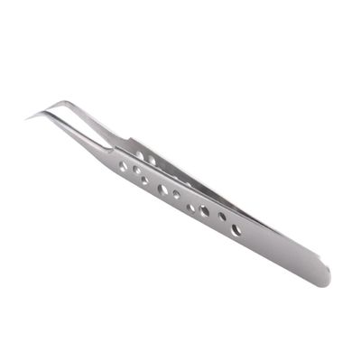 Beaupretty 2pcs Static Tweezers for Eyebrows Nails Non-magnetic Precision Tools for Professional Personal Use Lightweight Design Fine Tips for Easy Handling