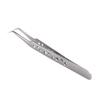 Beaupretty 2pcs Static Tweezers for Eyebrows Nails Non-magnetic Precision Tools for Professional Personal Use Lightweight Design Fine Tips for Easy Handling view 1