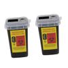 BIUDECO 2pcs Razor Holder Blade Storage Box for Women Men Barbershop Sharps Container view 1