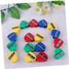 DOITOOL Heart Shape Single Hole Eyeliner and Eyebrow Pencil Sharpener 60pcs Makeup Tool Easy to Use for Artists and Makeup Lovers view 4