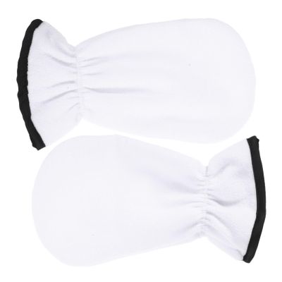 DEARMAMY Exfoliating Care Gloves for Hand Moisturizing 1 Pair Thermal Treatment SPA Mittens for Women Soft Hand Mask Mittens for Spa and Home Use