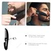 CALLARON Folding Beard Comb Keychain Mirror Compact Pocket Size Fine Tooth Design for Men Travel Grooming Tool for Beards and Mustaches view 4