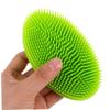 Abaodam Bath Silicone Brush Soft Scalp Massager for Newborns Toddlers Gentle Hair Cleaning Tool Ergonomic Grip for Comfortable Use for Bath Cradle Cap Care view 3