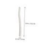 SHERCHPRY 12Pcs Wheat Straw Eyebrow Razors Skin Friendly Face Hair Trimmer Blades for Gentle Eyebrow Shaping Packaging Portable Eyebrow Shaver view 2