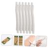 SHERCHPRY 12Pcs Wheat Straw Eyebrow Razors Skin Friendly Face Hair Trimmer Blades for Gentle Eyebrow Shaping Packaging Portable Eyebrow Shaver view 3