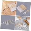 NIYANGLE 60pcs Disposable Cotton Swabs for Makeup and Cleaning Thick Cotton Sticks for Beauty Routine Applicator for Hard Reach Areas for Household and Beauty Shops view 4