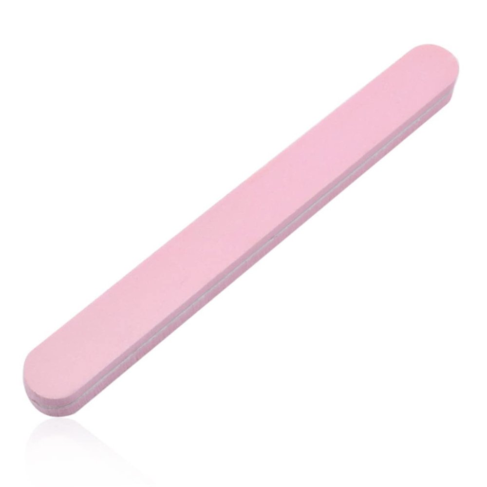 BAZEITFLOW 6pcs Multifunctional Nail Files for Women Dual Sided Buffing Tools Easy to Use Nail Art Supplies for Manicure Pink