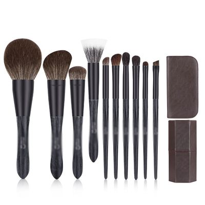 10 Brushes Set Complete Brushes Concealer Brush Spot Brush Loose Powder Brush Eye Shadow Brush