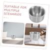 Outanaya Stainless Steel Shaving Soap Bowl for Men Lathering Mug for Cream and Foam Travel-friendly Design for Grooming Barber Shops view 3