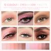 AMY'S DIARY 12 Color Light Pink Brown Eyeshadow Palette, Long-Lasting, and Highly Pigmented eye shadow. Elevate Your Eye Makeup Unleash Your Unique Style (13#) view 2