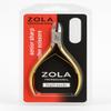 ZOLA Professional Cuticle Nippers  Jaw 12 Gold Stainless Steel  Long Handle Precision Trimmer for Manicure & Pedicure  Sharp, Durable & Ergonomic view 2