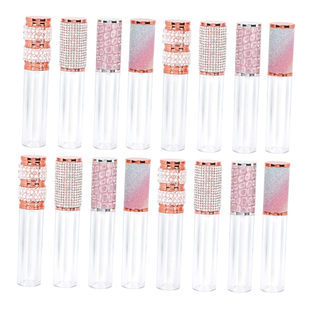 TOVINANNA 20pcs Refillable Lip Gloss Bottles Empty Lip Gloss Tube for Diy Beauty