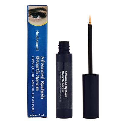 Advanced Eyelash Growth Serum for Lash: Premium Lash Enhancer for Natural Thicker and Longer Lashes  Booster for Enhanced Eyelash Thicknes (Blue, 1 Count (Pack of 1))