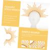 CONGARTENO Goddess Headpiece Crown Decorative Headband Wide Headband Sparkle Tiaras for Women view 4