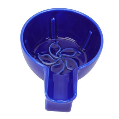 DEARMAMY 1pc Shaving Bubbling Vessel for Men Ceramic Shaving Foam Bowl Easy to Carry