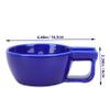 DEARMAMY 1pc Shaving Bubbling Vessel for Men Ceramic Shaving Foam Bowl Easy to Carry view 2
