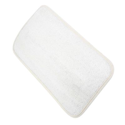 Alipis 1 Set Wall Mounted Bathing Back Scrubber with Loofah Cover Lightweight Shower Mat for Back Massage and Deep Cleaning for Home and Travel Use
