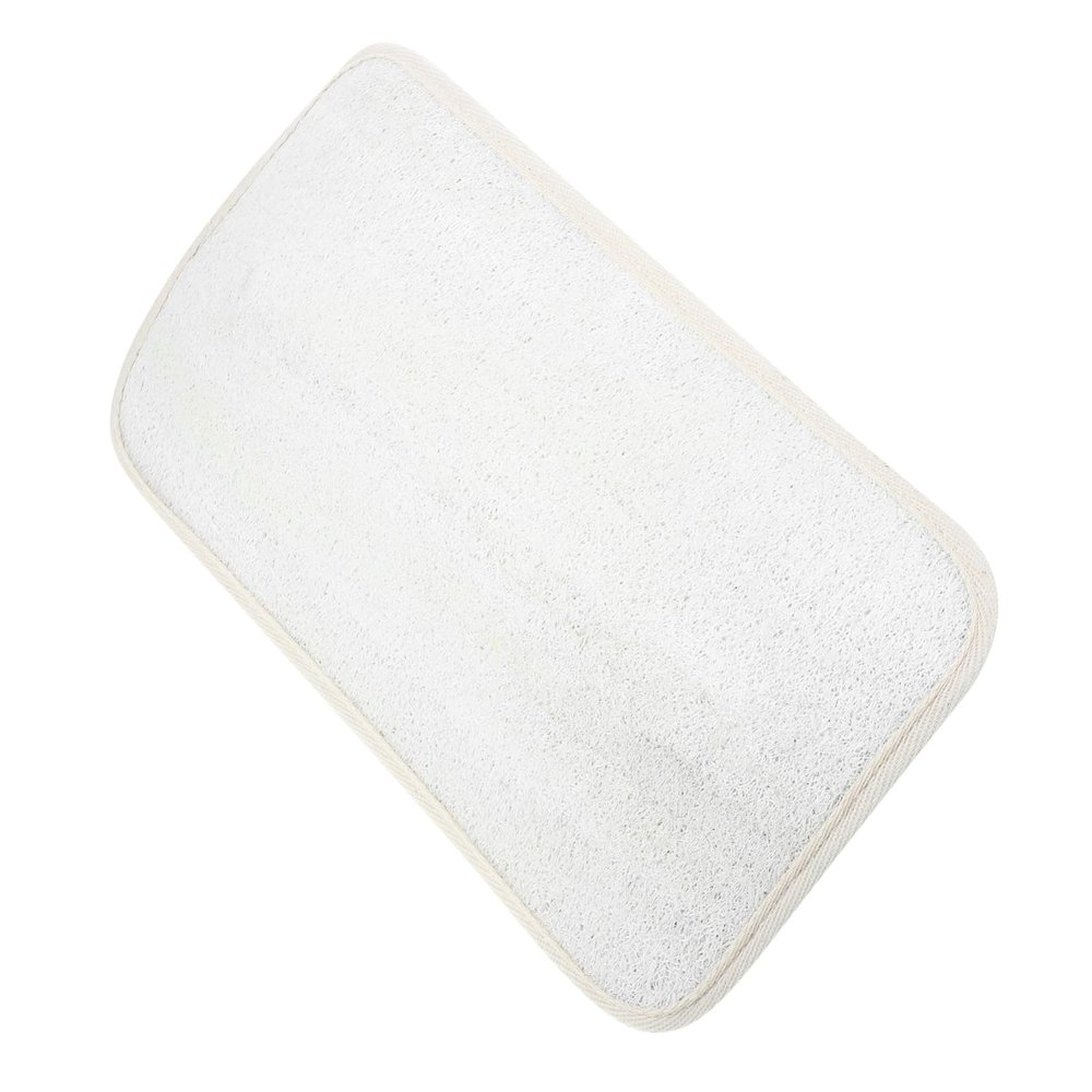 Alipis 1 Set Wall Mounted Bathing Back Scrubber with Loofah Cover Lightweight Shower Mat for Back Massage and Deep Cleaning for Home and Travel Use